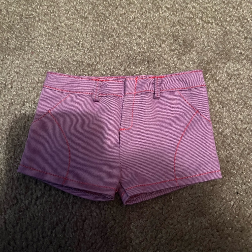 American Girl Purple Play Shorts